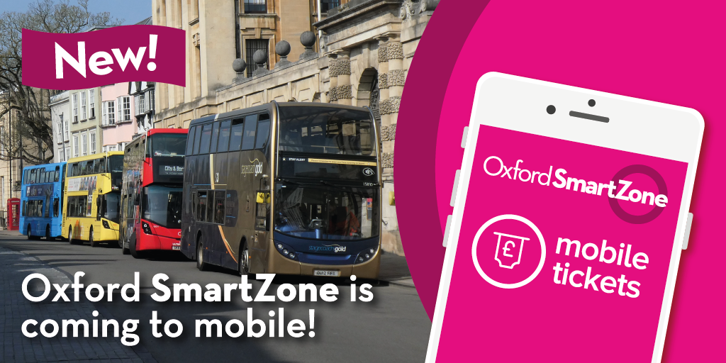 Oxford SmartZone is coming to mobile! Oxford Bus Company and Thames